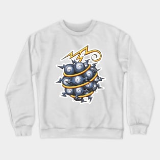 Jiki Jiki no Mi - Eustass Kid Devil Fruit (No Name) Crewneck Sweatshirt